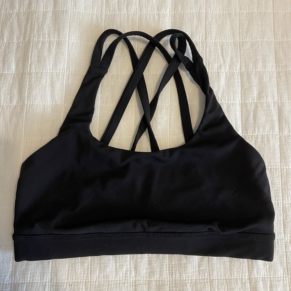 lulu black bra